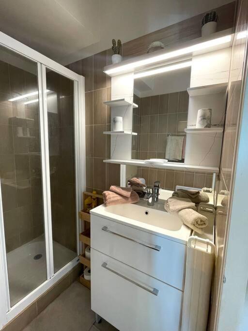 Studio Port Marina - Parking Prive, Climatise Au Ducal Villeneuve-Loubet Extérieur photo