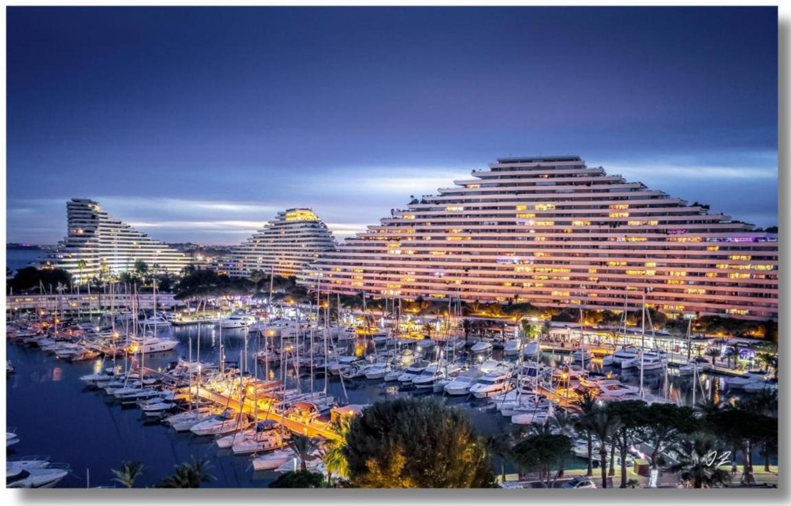 Studio Port Marina - Parking Prive, Climatise Au Ducal Villeneuve-Loubet Extérieur photo